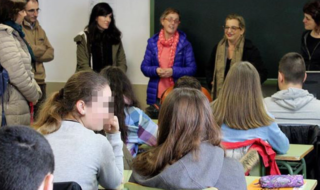 Presentación del Programa Irene en el I.E.S. Lope de Vega de Cayón