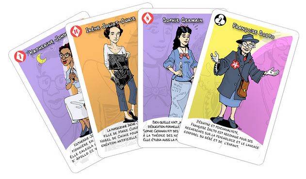 Una baraja de Mujeres de ciencia para jugar y aprender